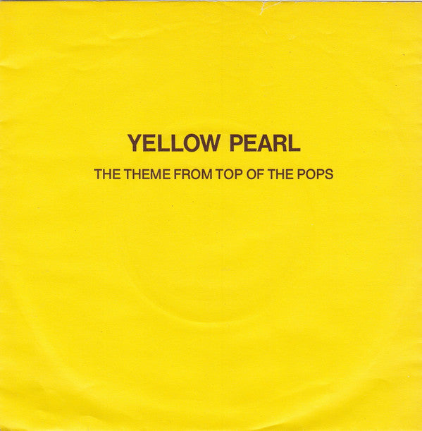 Phil Lynott - Yellow Pearl - Used Vinyl Record 7"