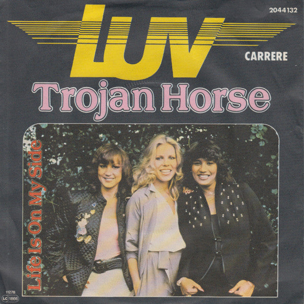 Luv' - Trojan Horse - Used Vinyl Record 7"