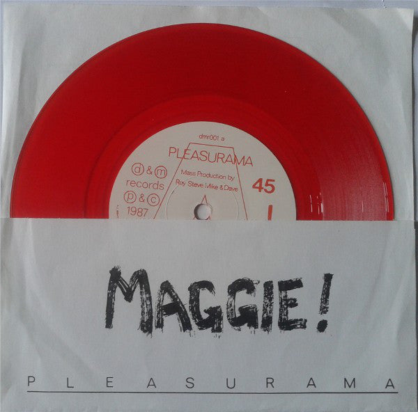 Pleasurama - Maggie! - Used Vinyl Record 7"