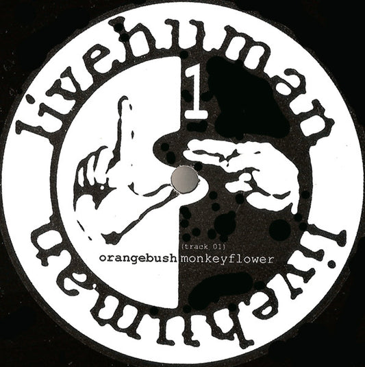 Live Human - Orange Bush Monkey Flower - Used Vinyl Record 12"