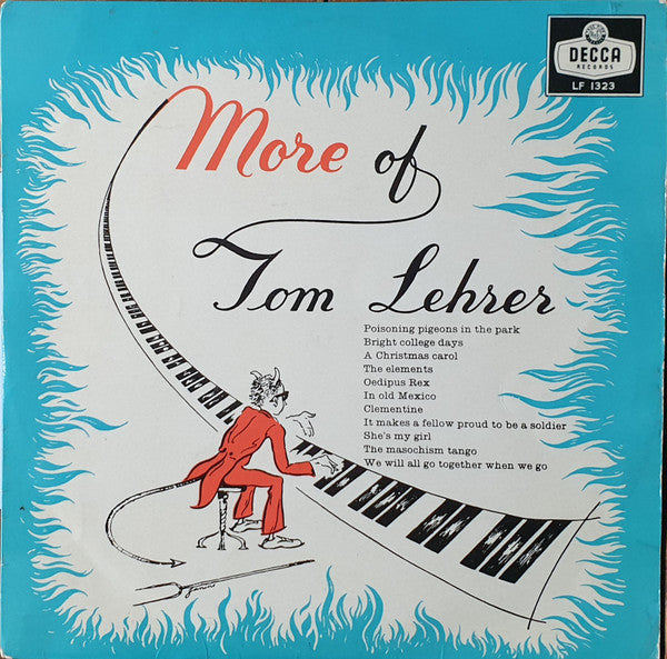 Tom Lehrer - More Of - Used Vinyl Record