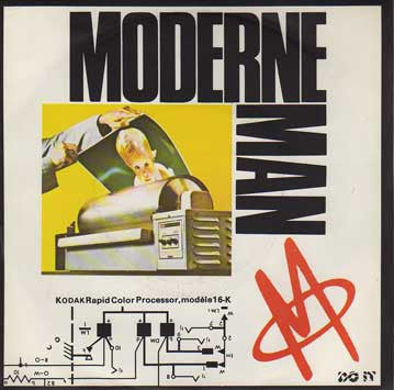 M - Moderne Man - Used Vinyl Record 7"