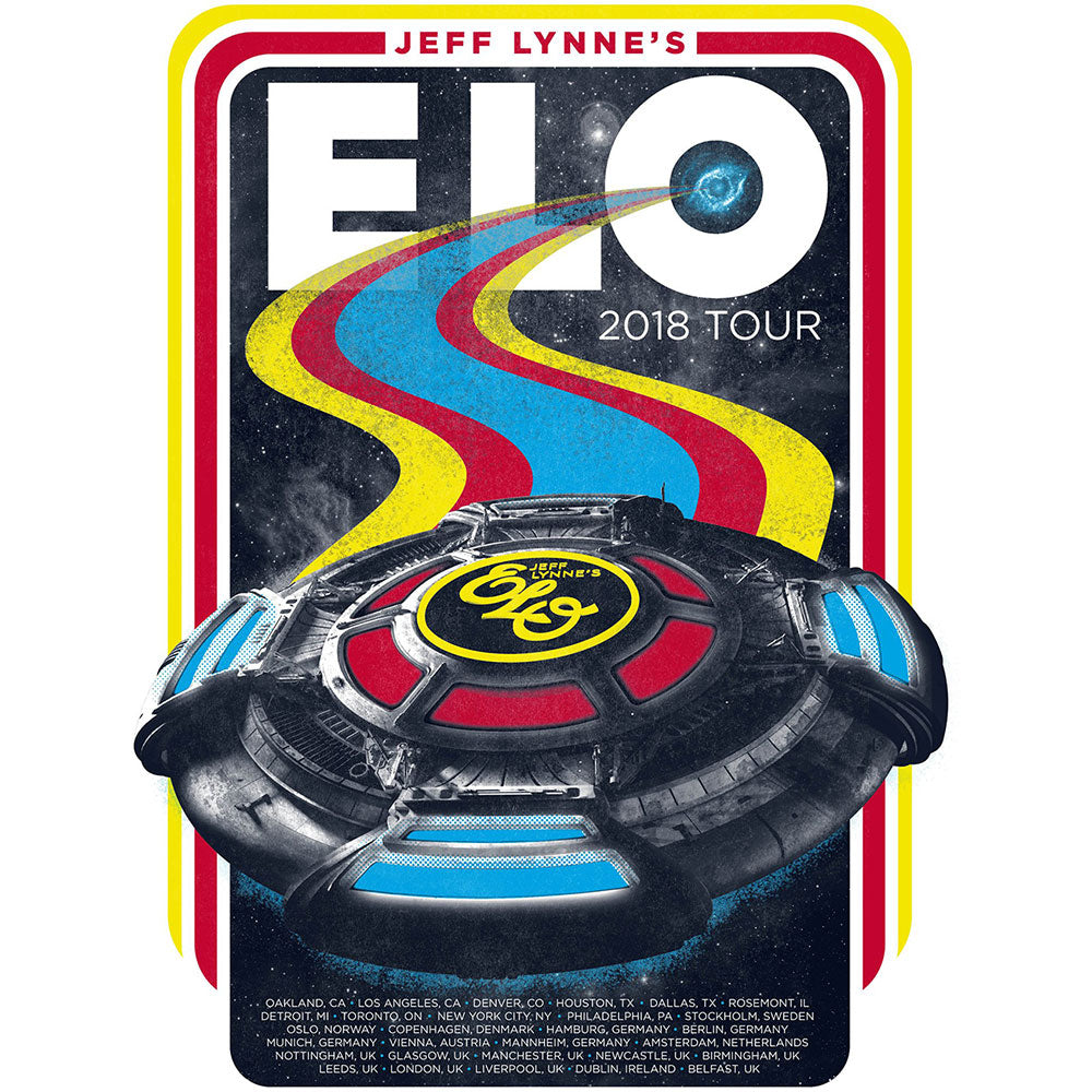 ELO - Poster: 2018 Tour (Ex. Tour) - Art Posters