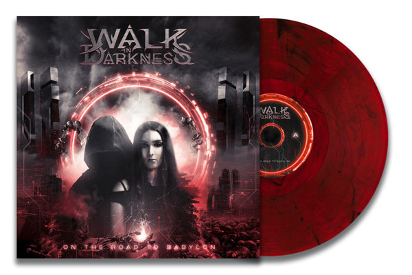 WALK IN DARKNESS - ON THE ROAD TO BABYLON (RED/BLACK VINYL) - Vinyl Rec