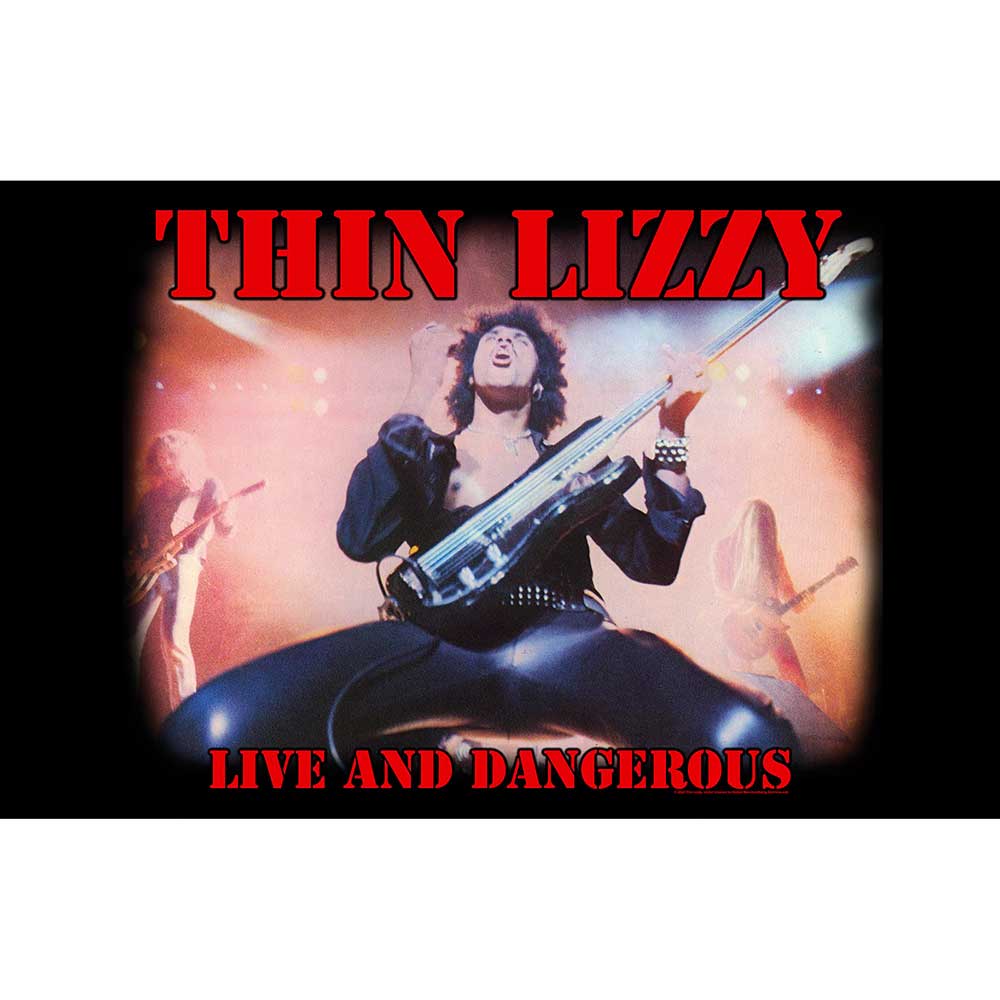 Thin Lizzy - Textile Poster: Live And Dangerous - Art Posters