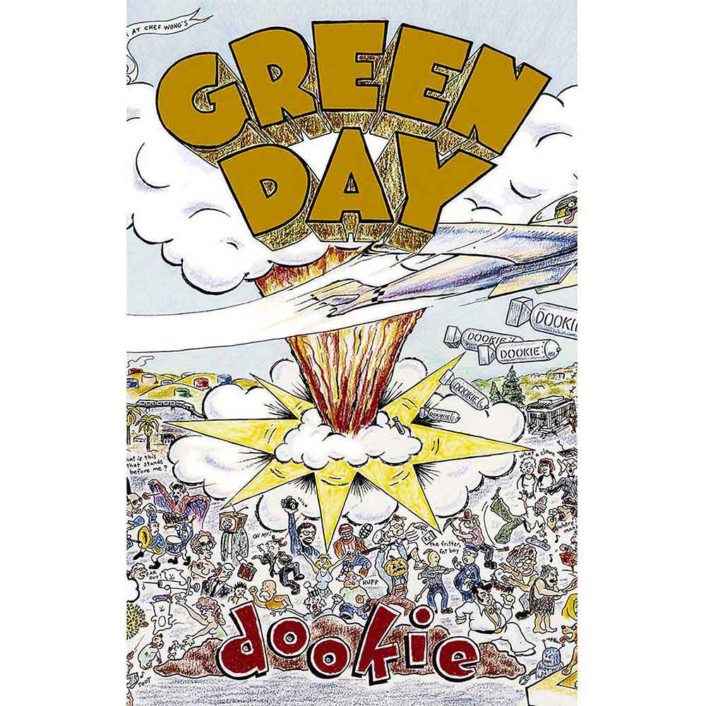 Green Day - Textile Poster: Dookie - Art Posters