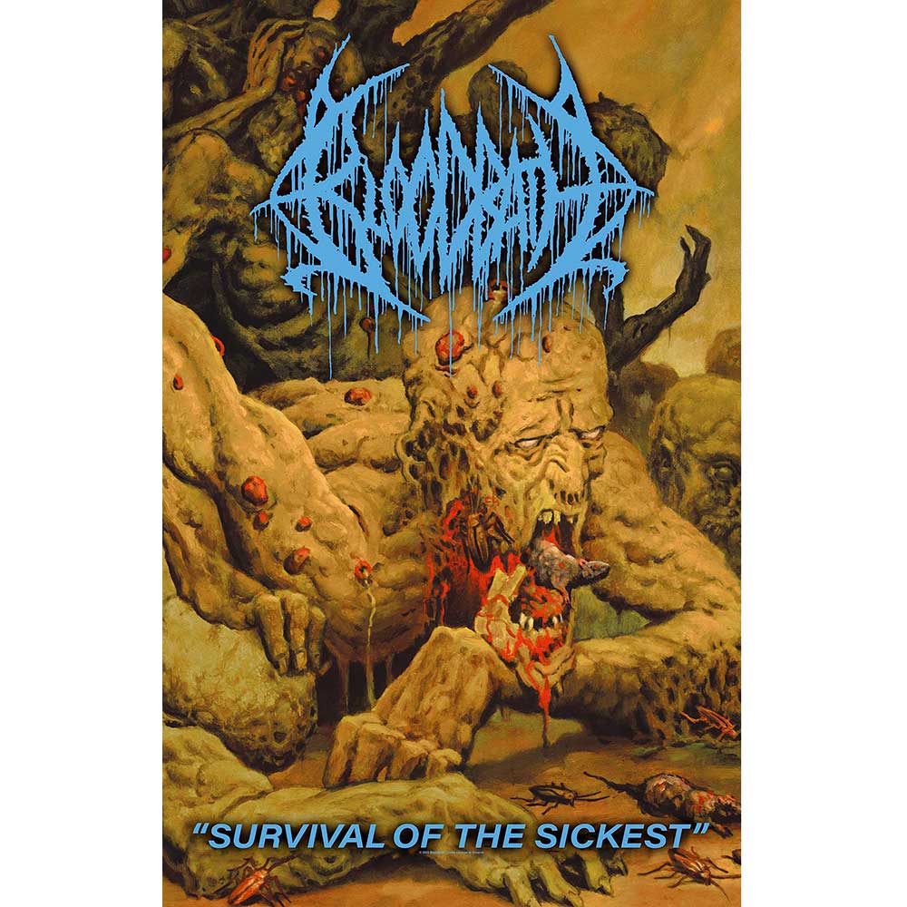 Bloodbath - Textile Poster: Survival of the Sickest - Art Posters