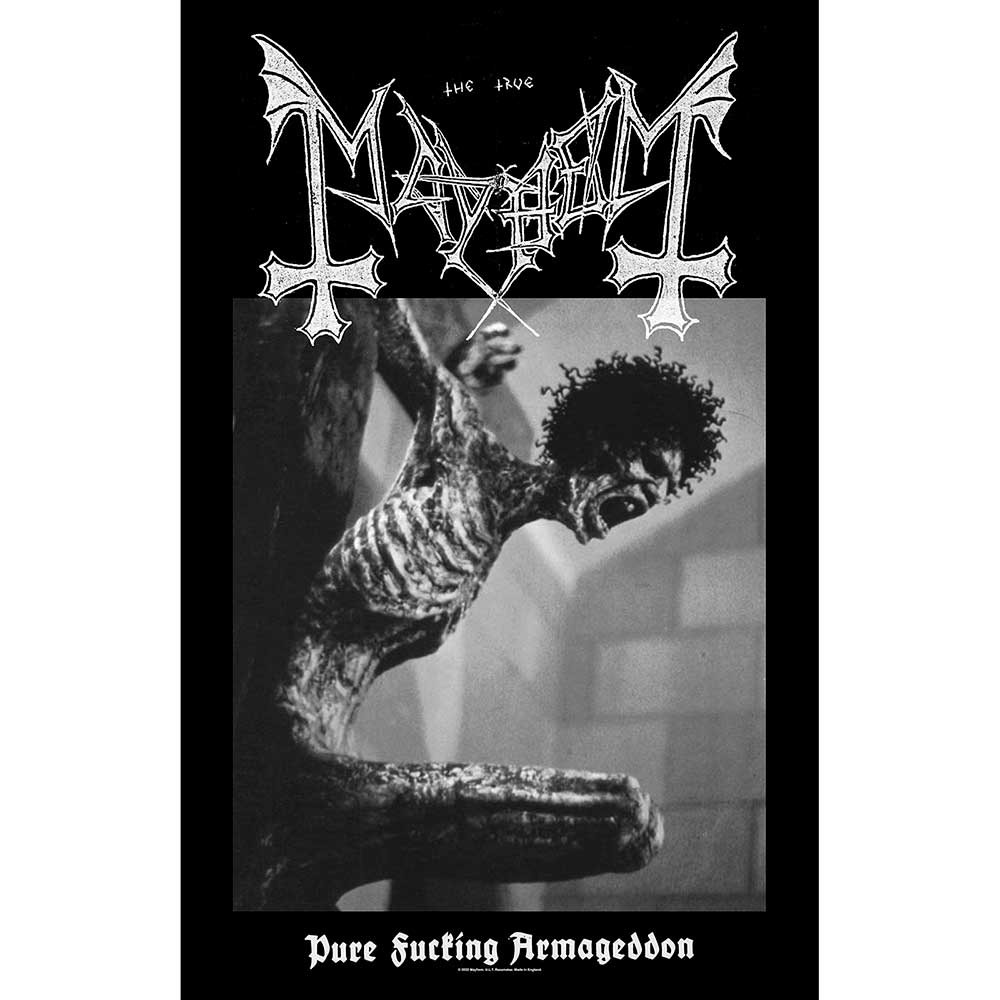 Mayhem - Textile Poster: Fucking Armageddon - Art Posters