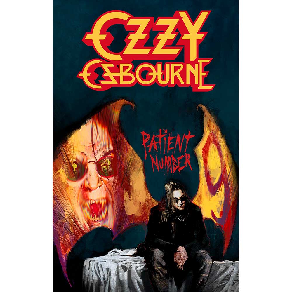 Ozzy Osbourne - Textile Poster: Patient No.9 - Art Posters