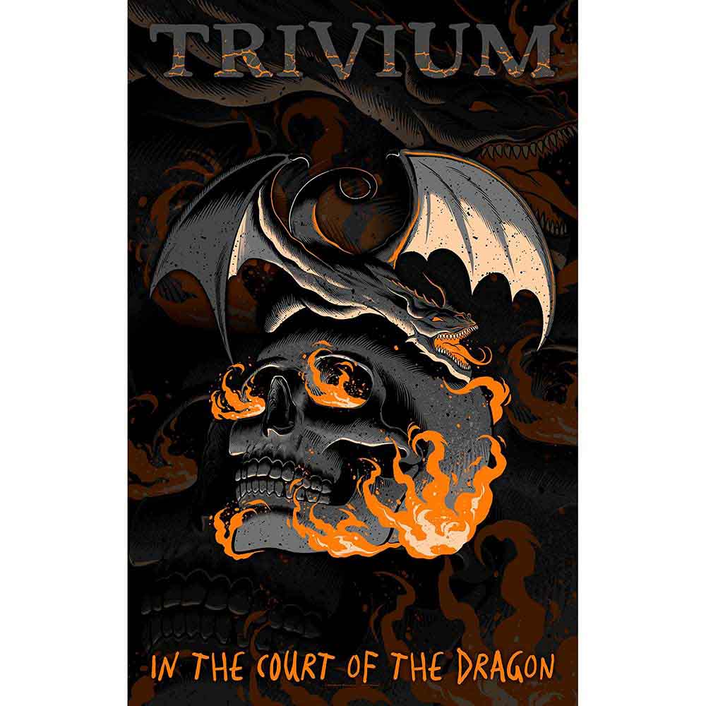 Trivium - Textile Poster: In The Court Of The Dragon - Art Posters