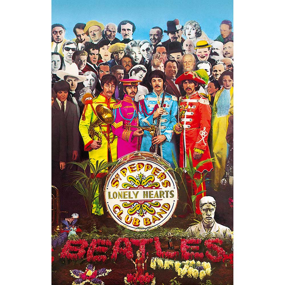 Beatles - Textile Poster: Sgt Pepper - Art Posters