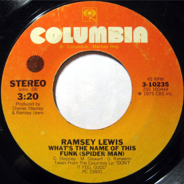 Ramsey Lewis - What's The Name Of This Funk (Spider Man) - Used Vinyl
