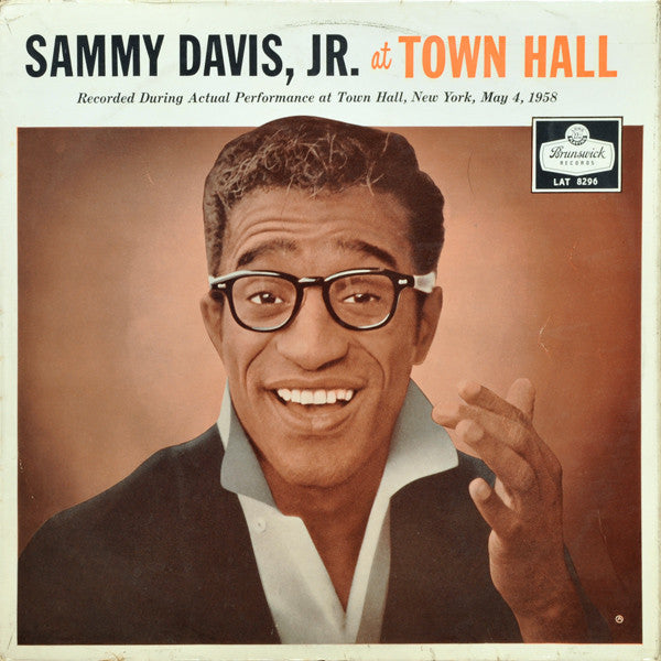 Sammy Davis Jr. - Sammy Davis, Jr. At Town Hall - Used Vinyl Record