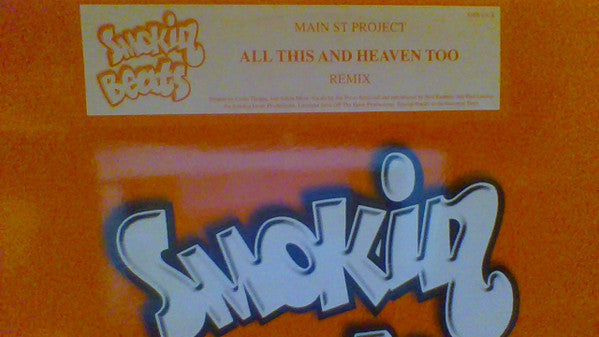 Main St. Project - All This And Heaven Too (Remix) - Used Vinyl Record