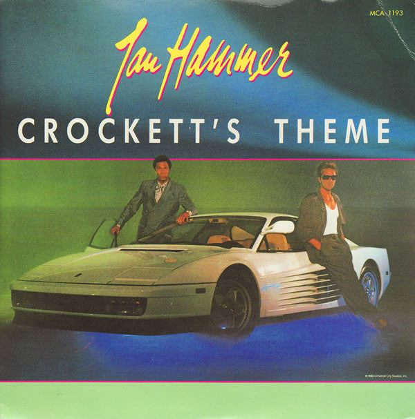 Jan Hammer - Crockett's Theme - Used Vinyl Record 7"