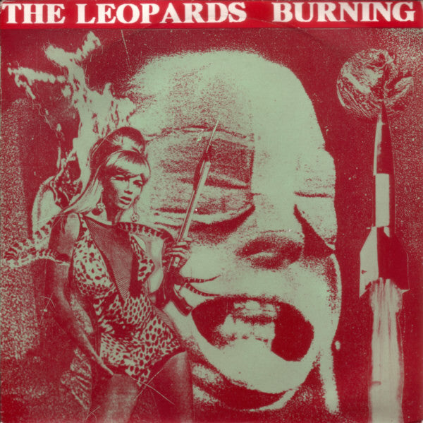 The Leopards - Burning - Used Vinyl Record 7"