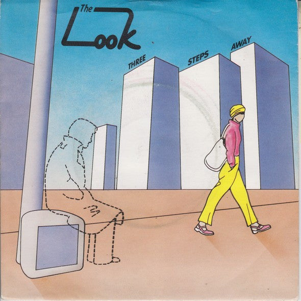 The Look - Three Steps Away - Used Vinyl Record 7"