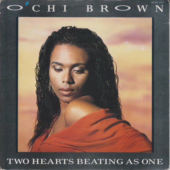 O'chi Brown - Two Hearts Beating As One - Used Vinyl Record 7"