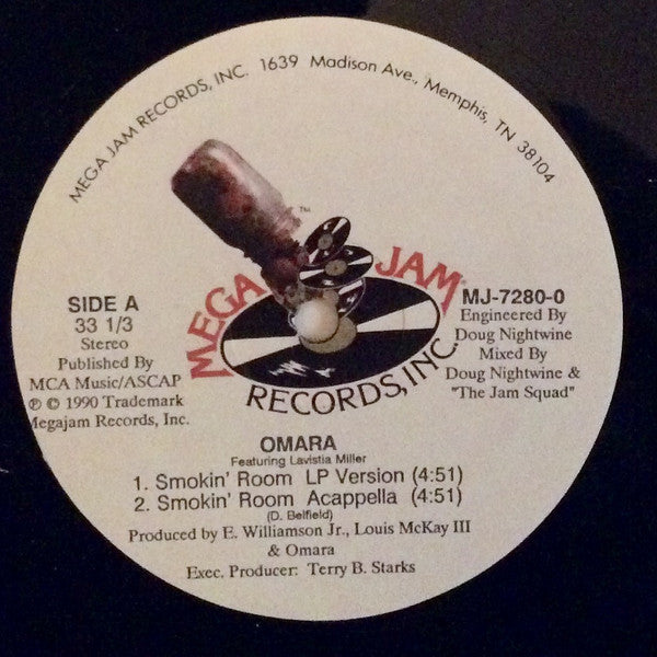 Omara - Smokin' Room - New Vinyl Record 12"