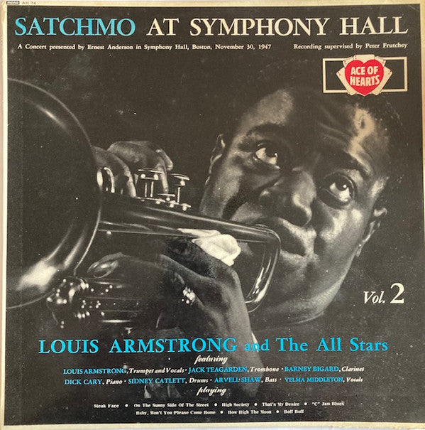 Louis Armstrong And - Satchmo At Symphony Hall Vol.2 - Used Vinyl Recor