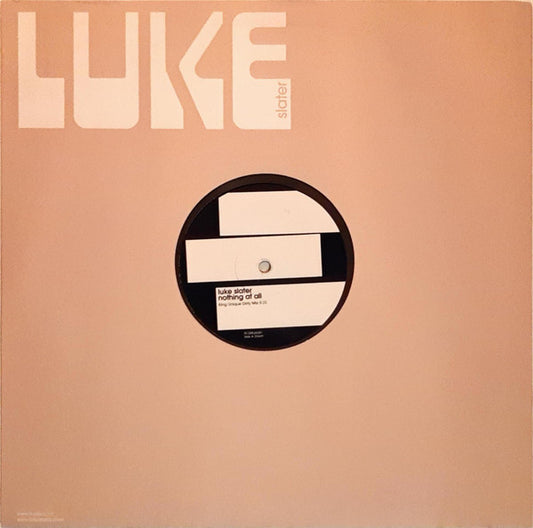 Luke Slater - Nothing At All - Used Vinyl Record 12"
