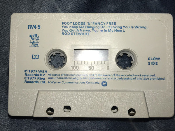 Rod Stewart - Footloose 'N' Fancy Free - Used Cassette