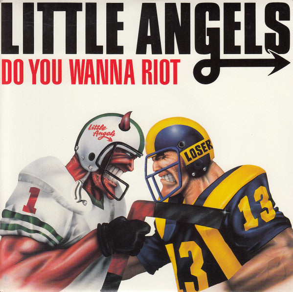 Little Angels - Do You Wanna Riot - Used Vinyl Record 7"