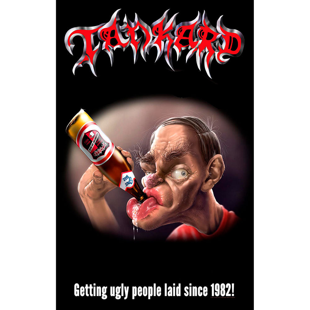 Tankard - Textile Poster: The Drunkard - Art Posters