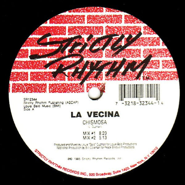 La Vecina - Chismosa - Used Vinyl Record 12"