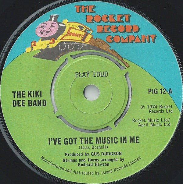 The Kiki Dee Band - I've Got The Music In Me - Used Vinyl Record 7"