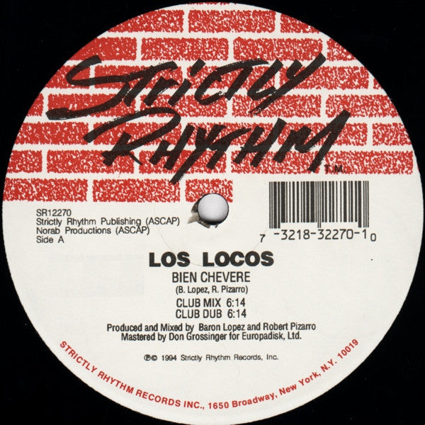 Los Locos - Bien Chevere - Used Vinyl Record 12"