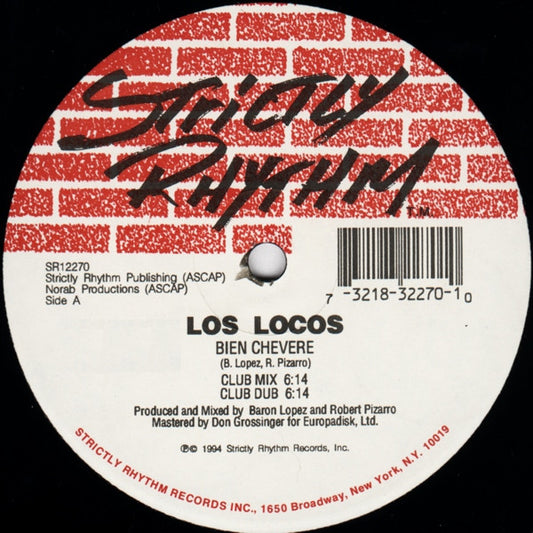 Los Locos - Bien Chevere - Used Vinyl Record 12"
