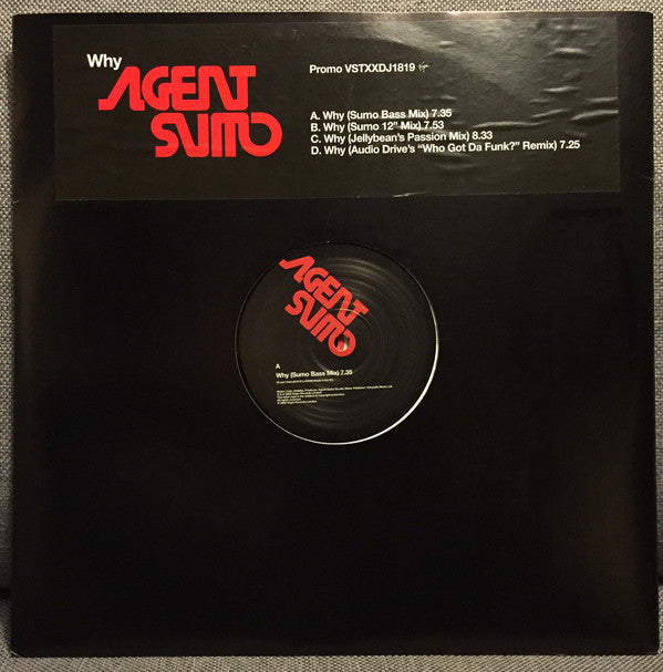 Agent Sumo - Why - Used Vinyl Record 12"