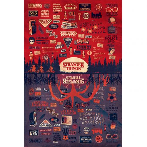 Stranger Things - Poster The Upside Down 145 - Posters