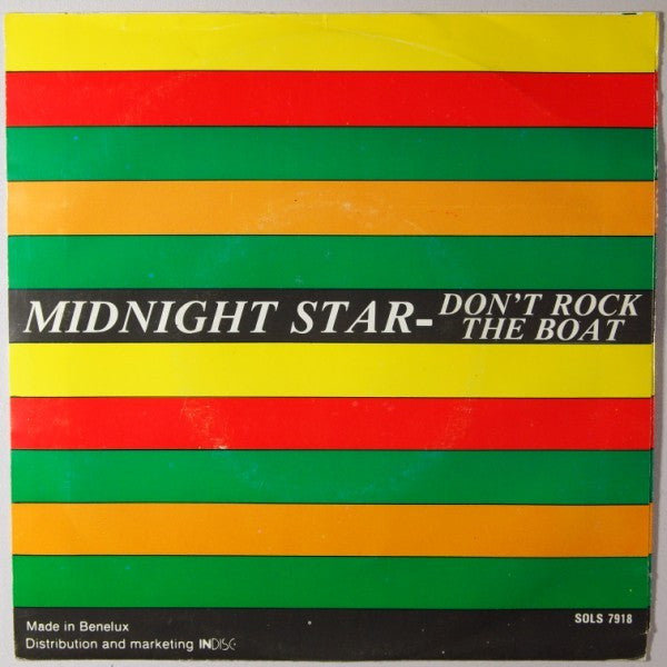 Midnight Star - Don't Rock The Boat - Used Vinyl Record 7"