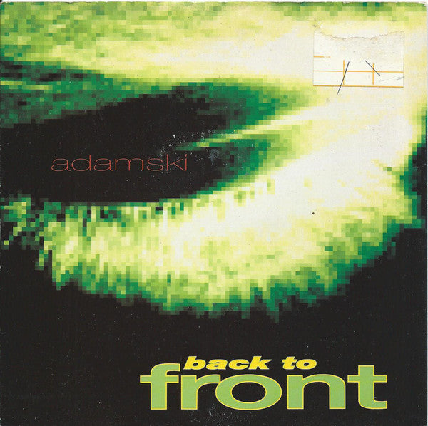 Adamski - Back To Front - Used Vinyl Record 7"