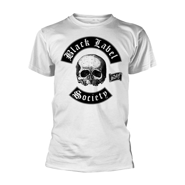 BLACK LABEL SOCIETY - SKULL LOGO (WHI - tshirt - Size XXL - New T Shirt