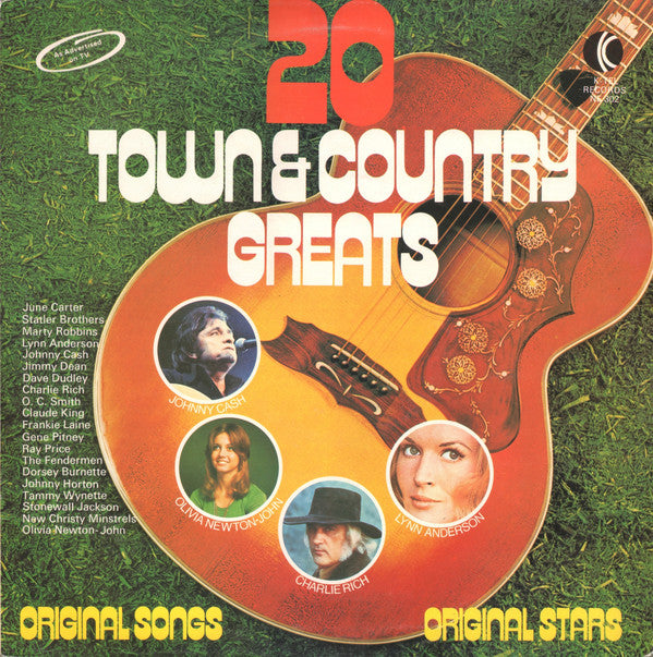 Various - 20 Town & Country Greats - Used Vinyl Record
