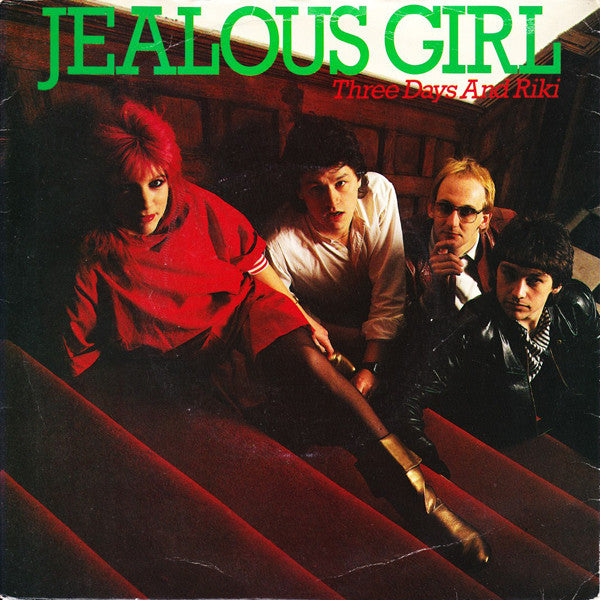 Jealous Girl - Three Days And Riki - Used Vinyl Record 7"
