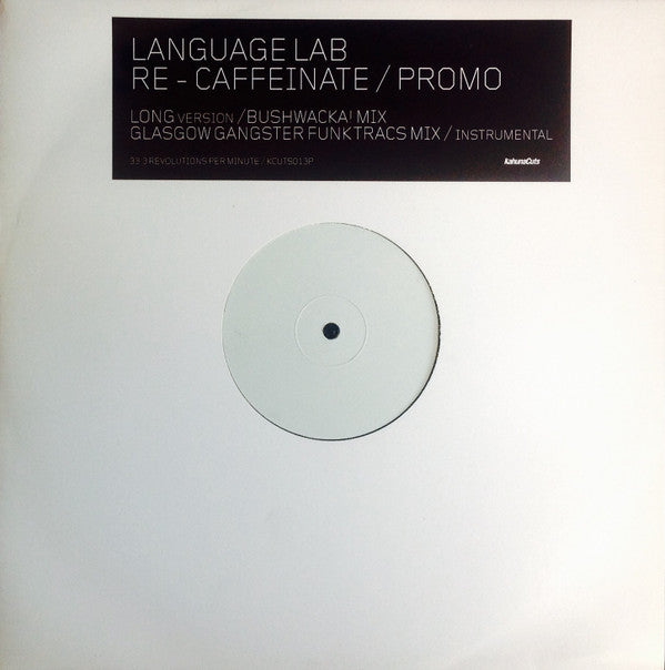 Language Lab - Re-Caffeinate - Used Vinyl Record 12"