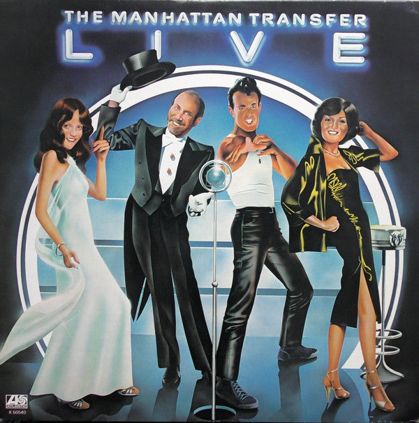 The Manhattan Transf - Live - Used Vinyl Record