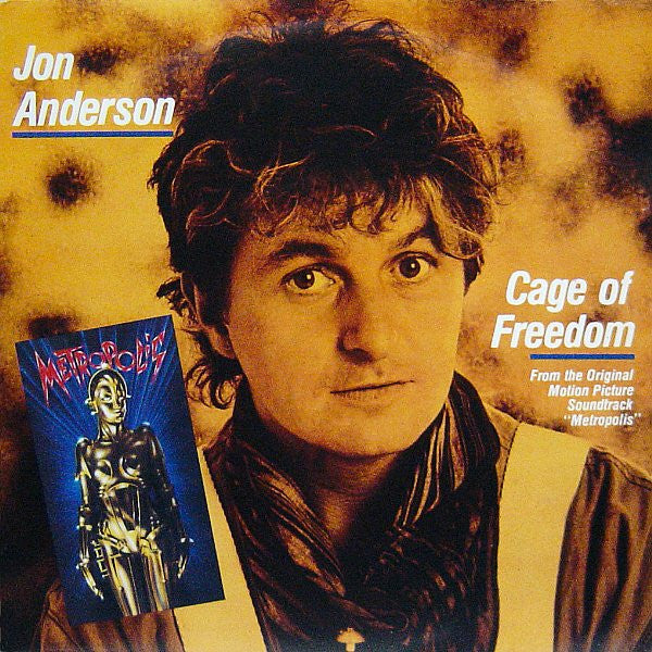 Jon Anderson - Cage Of Freedom - Used Vinyl Record 7"