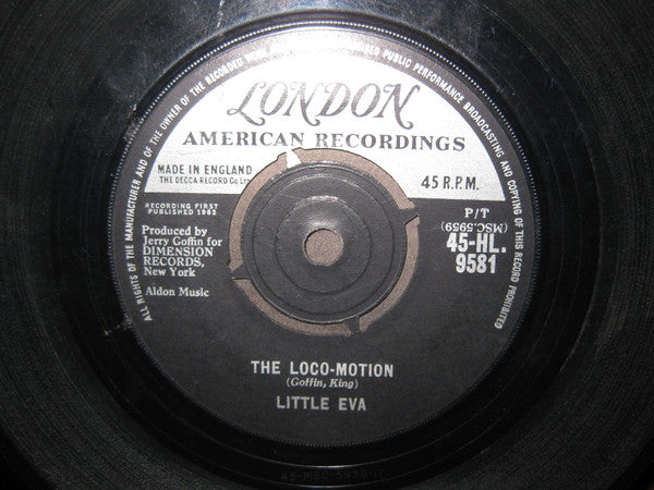 Little Eva - The Loco-Motion - Used Vinyl Record 7"