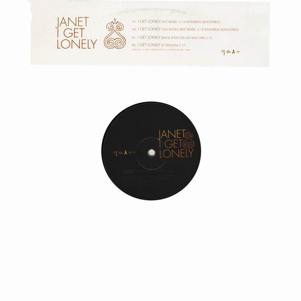Janet Jackson - I Get Lonely - Used Vinyl Record 12"