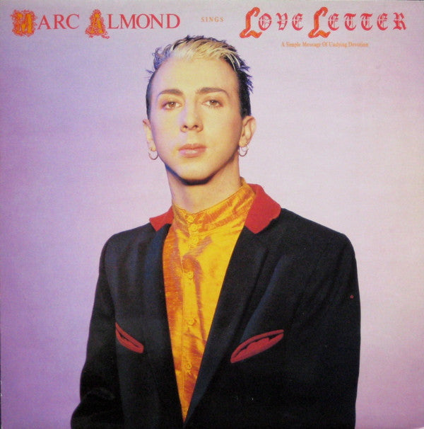 Marc Almond - Love Letter - Used Vinyl Record 12"
