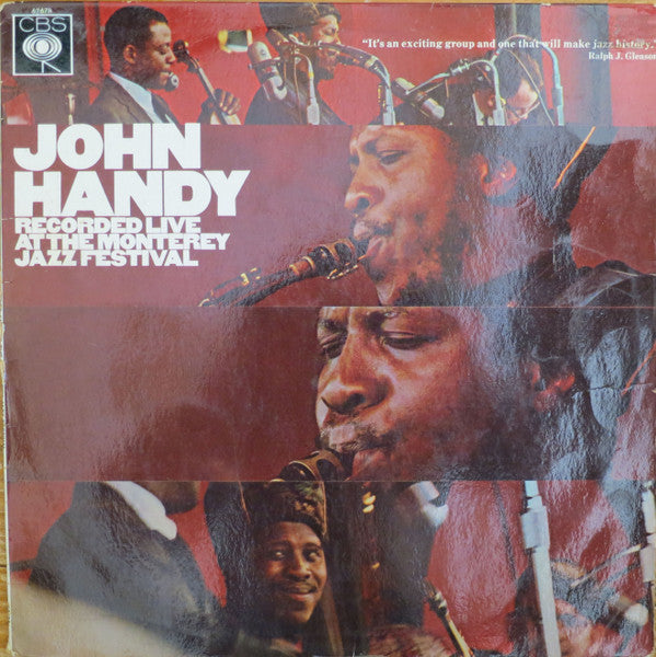 John Handy - Recorded Live At The Monterey Jazz Festival - Used Vinyl R