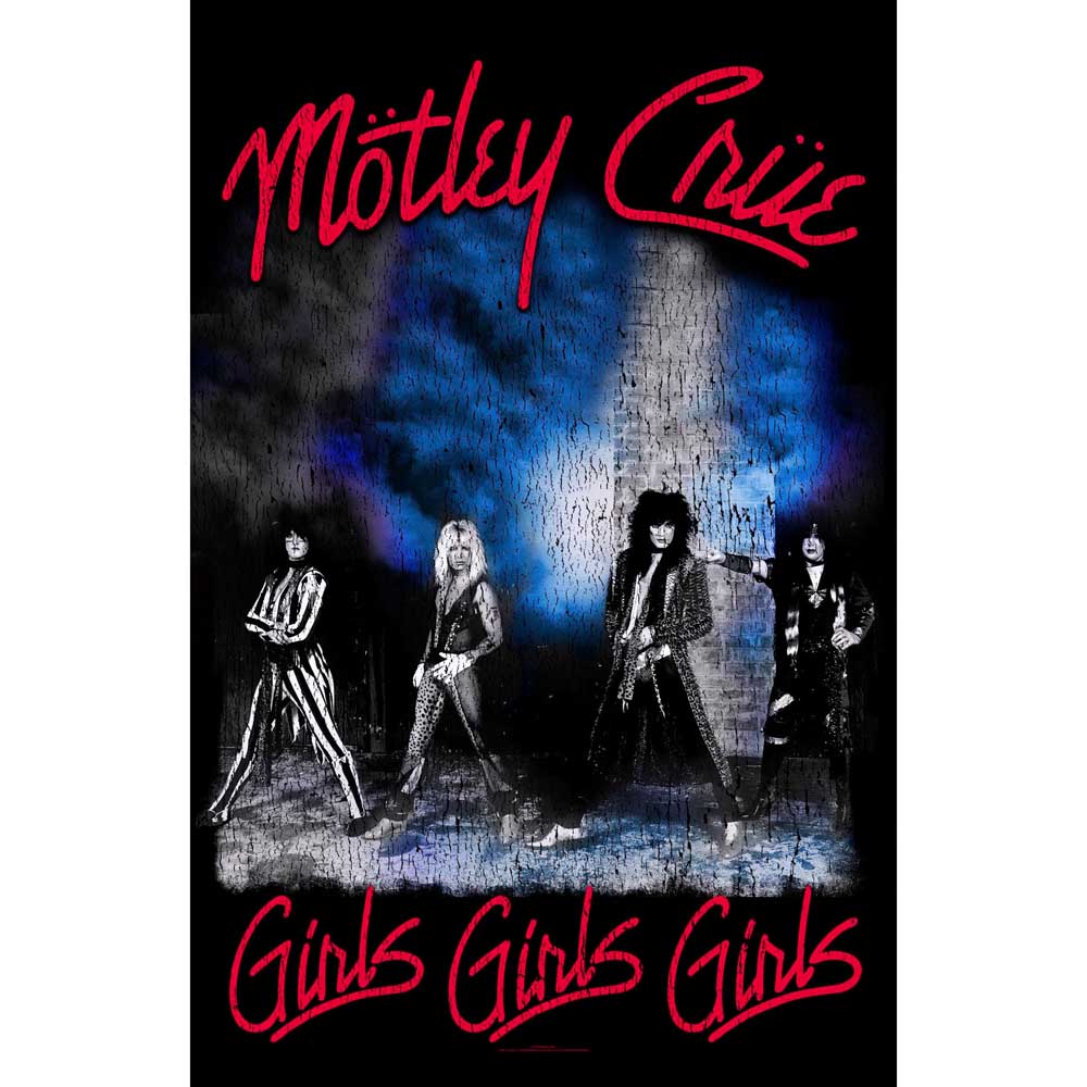 Motley Crue - Textile Poster: Girls, Girls, Girls - Art Posters