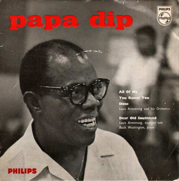 Louis Armstrong And - Papa Dip - Used Vinyl Record 7"