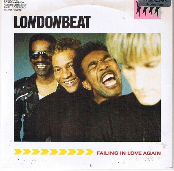 Londonbeat - Failing In Love Again - Used Vinyl Record 7"