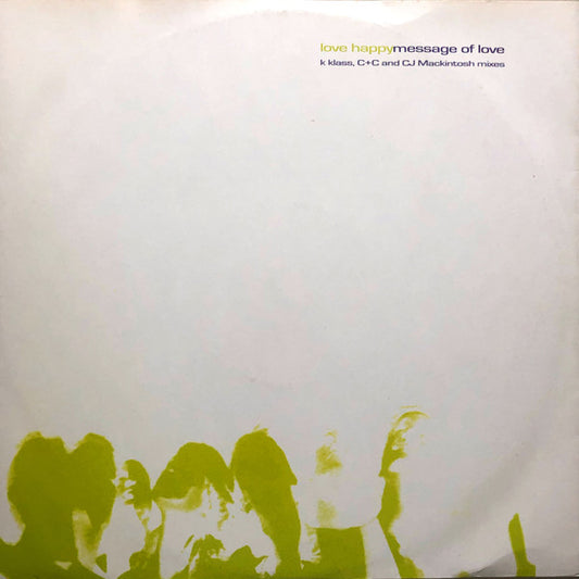 Love Happy - Message Of Love - Used Vinyl Record 12"